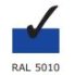 Enzianblau RAL5010