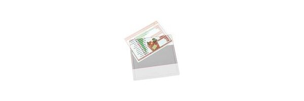 Abdeckfolie für Magnet-Sichttasche