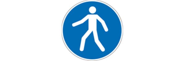 Gebotsschild 