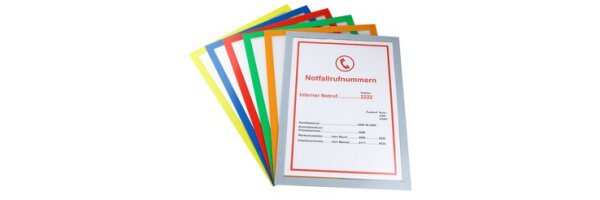 Magnetische Infotasche Premium
