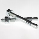 ARTUS Palettenregal 4500 Breite 8,4m Höhe 4,5m 80cm tief mit 2 Ebenen für 18 Europal.