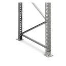 ARTUS Palettenregal 4500 Breite 8,4m Höhe 4,5m 80cm tief mit 4 Ebenen für 30 Europal.