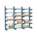 KARL Kragarmregal Typ II 250 einseitig Breite 20,0m...