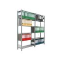 Büroregal Lichtgrau RAL 7035 Breite 7m Höhe 2m...