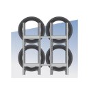 BERT-Doppelregalverbinder 120 mm Distanzhalter für...