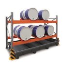 Fassregal Breite 5,7m Höhe 3,5m Tiefe 110cm mit 2...
