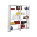 BERT-Lagerregal_SW 100m breit 2,5m hoch 50cm tief 6...
