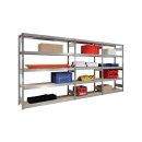 BERT-Großfachregal 5,1m breit 2,5m hoch 40cm tief 6...