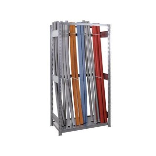 Bert - Langgutregal 5m breit 2m hoch 40cm tief mit Stahlfachboden Fachlast 150kg