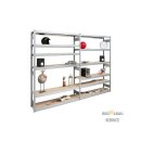 Bert - Loftregal 10,3m breit 2,5m hoch 40cm tief mit 6...