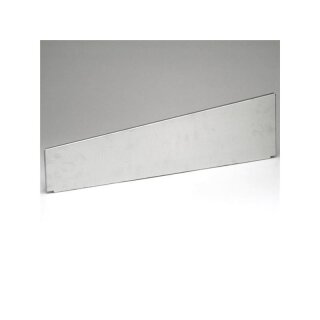 BERT-Schütten-Abtrenner/Abteilung LINKS für 300mm tiefes Regalfeld Stahlblech