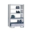 BERT - Umweltregal 2,6m breit 2,5m hoch 60cm tief mit 4...