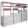 Bert - Schubladenschrank Modul C 1,0m breit 2,0m hoch 50cm tief mit 2 Stahlfachböden und 12x Schubladen, Fachlast 250 kg