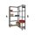 Eckregal Breite (A) 6,0m x (B) 4,40m / Höhe 2,0m / Tiefe 40cm mit 5 Ebenen