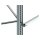 P90 Horizontale Durchschubsicherung 5575 mm für Lichte Feldbreite 5490 mm C50x40x2,0 mm, verzinkt ohne Befestigung