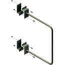 P90 Fachteilerbügel vertikal Balkentyp BX40 - HxT...