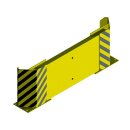P90 Stirnseitenschutz komplett für Doppelregalzeile...