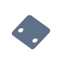 HI280 Unterlegplatte 42X50X1.2 mm verzinkt