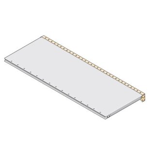 HI280 Fachboden Typ H, TxB 500 X 900 mm - verzinkt ohne Verstärkung - Tragkraft 235kg
