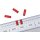 Signal-Aufstecker für die Serie VISIMAP, Breite 5 mm, Rot, Verpackungseinheit: 1 P/100