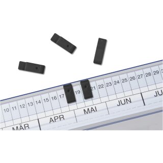 Signal-Aufstecker für die Serie VISIMAP, Breite 5 mm, Schwarz