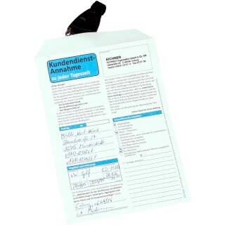 24-Stunden Annahme-Tasche mit Umschlag für Nachteinwurf, DIN C5, Mehrfarbig