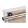 Einstecktafel "Flexo-Board" für DIN A4 Belege im Hochformat, Grau, Anzahl Segmente: 5er Board, Breite 170cm