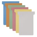 T-Karte Größe L für alle T-Card Systemtafeln, unbedruckt, 94 x 125 mm, Einsteckbreite: 78 mm, Sichthöhe: 17 mm, Grün
