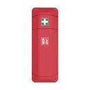 Zusatzmodul Defibrillator für Aufbewahrungsschränke, Farbe Rot, Größe 200 x 433 x 225 mm