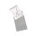 Magnet-Sichttasche, DIN A4, aus Hart-PVC, mit Magnetstreifen auf der Rückseite, Ausrichtung hoch, Maße 217 x 305 x 3 mm, Transparent, Verpackungseinheit: 1 P/10