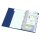 Visitenkartenhüllen passend für EICHNER Visitenkartenalben klein und groß, transparent, Ausführung breit, für 20 Karten pro Doppelseite
