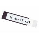 Etikettenhalter aus magnetischem C-Profil, Kennzeichnung...