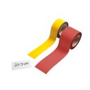 Magnet-Lagerschild zur Beschriftung mit Permanent-Markern, Gelb, Breite 30 mm