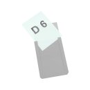 Magnet-Sichttasche, DIN A6, aus Hart-PVC, mit...