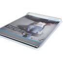 Magnet-Tasche mit Dehnfalte für DIN A4 Dokumente, Maße: 235 x 305 mm, Transparent