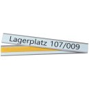Selbstklebender Etikettenhalter, aus PVC, als...