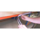Magnetischer Etikettenhalter, aus PVC, als Preisschienen und Scannerleisten einsetzbar, Maße Halterung 55 x 200 mm, Maße Einleger 50 x 200 mm, Verpackungseinheit: 1 P/50