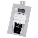 Universelle (verschließbare) Schlüsseltasche für alle Display-Keys, Format: 85 x 140 mm, Transparent
