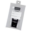 2-teilige Sicherungsplombe für Display-Key-Schlüsseltasche, Farbe Weiß