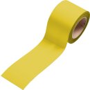 Magnet-Lagerschild zur Beschriftung mit Permanent-Markern, Gelb, Breite 60 mm