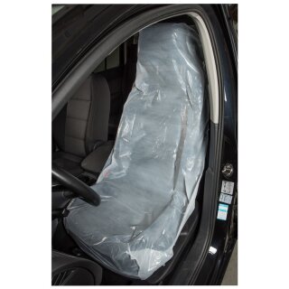 Einweg-Sitzschoner passend für alle Autositze,  perforiert auf Rolle, Maße: 82 x 130 cm, Weiß
