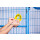 Stabile PVC-Prüfsignale für Gitterboxen oder Regale, Gelb, Beschriftung "Nacharbeit"