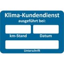 Kundendienst-Aufkleber mit verschiedenen Texte, 60 x 40...