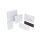Belegbox magnetisch für Whiteboards oder metallische Flächen, Maße (B x H x T) 217 x 159 x 40 mm, Format DIN A5 quer