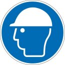 Gebotsschild "Kopfschutz benutzen", für...