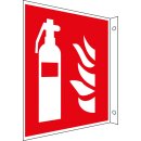 Brandschutz-Fahnenschild "Feuerlöscher"...