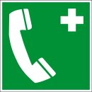Rettungsschild "Notruftelefon" für Innen-...