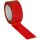 Extra stabiles Bodenmarkierungsband für Innenbereiche aus 0,5mm starkem PVC, befahrbar, Rot