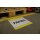 Bodenbeschriftungstasche A4 offen zur Kennzeichnung von Palettenstellplätzen mit austauschbarer Beschriftung, Gelb