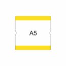 Bodenbeschriftungstasche A5 offen, zur Kennzeichnung von...
